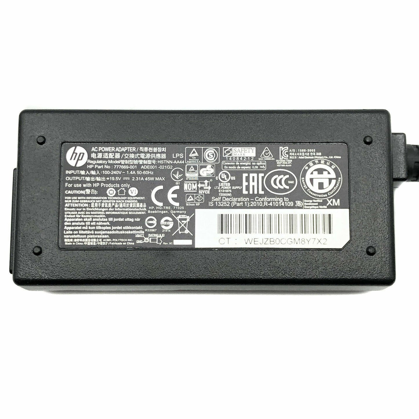 Genuine HP 45W AC Adapter 19.5V 2.31A Charger 4.5*3.0 mm