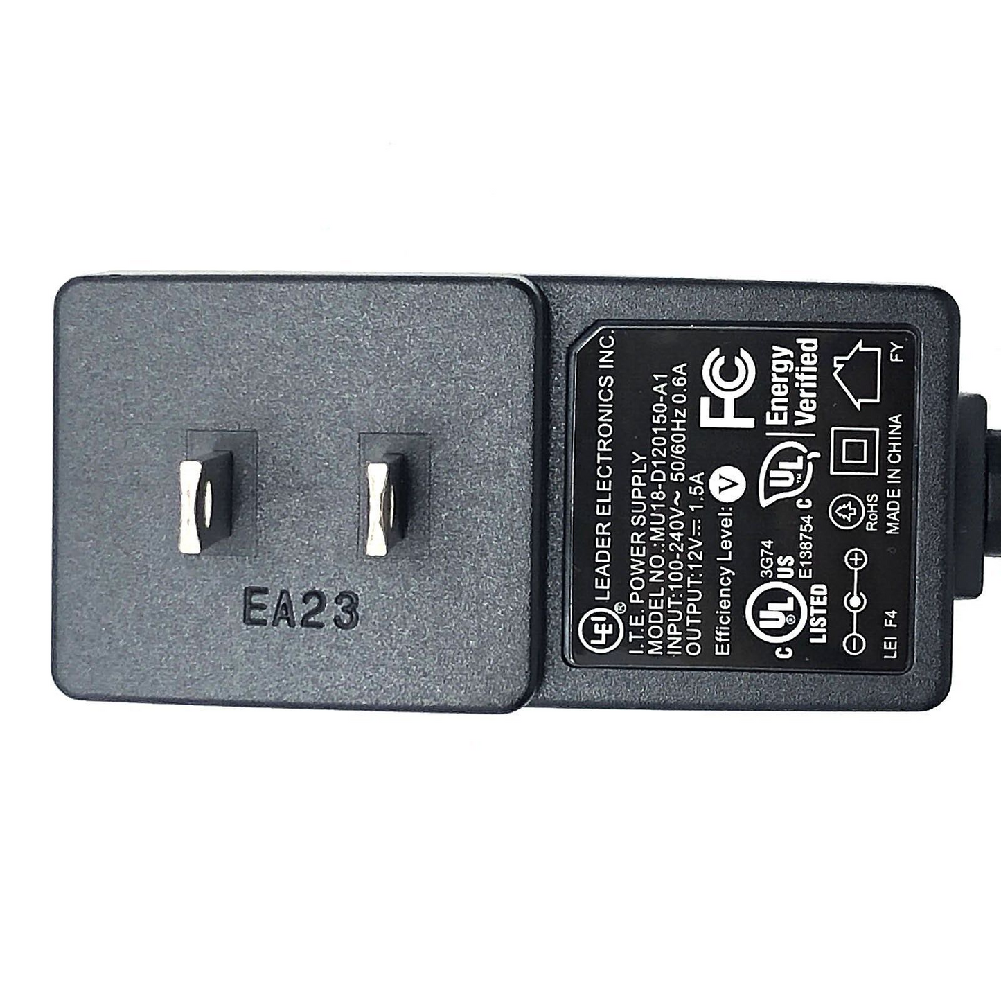 Genuine LEI MU18-D120150-A1 AC/DC Wall Power Supply Adapter 12V 1.5A OEM