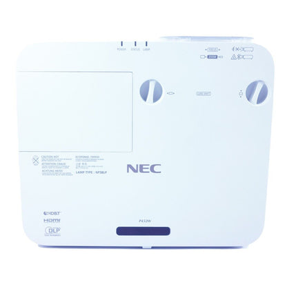 NEC P452W DLP Projector Conference Room Office WXGA 4500 Lumens ANSI Full HD HDMI w/Remote