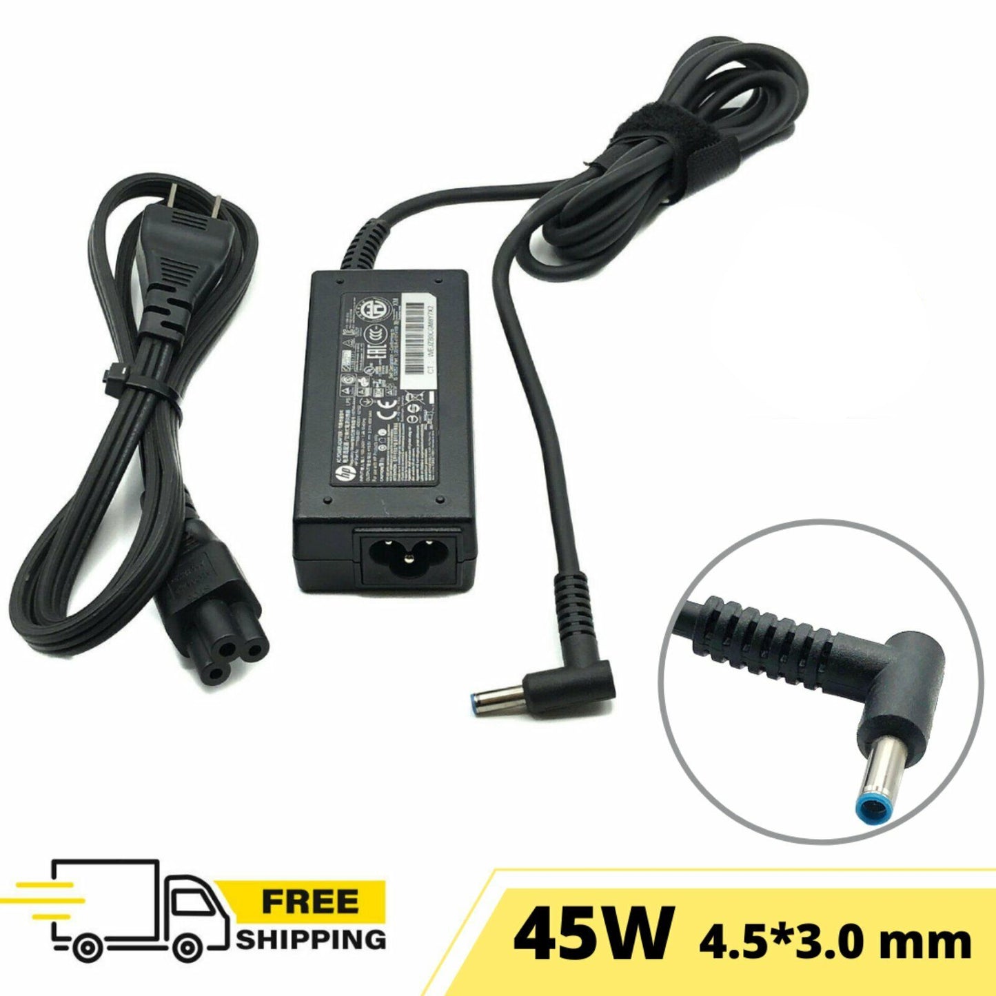 Genuine HP 45W AC Adapter 19.5V 2.31A Charger 4.5*3.0 mm