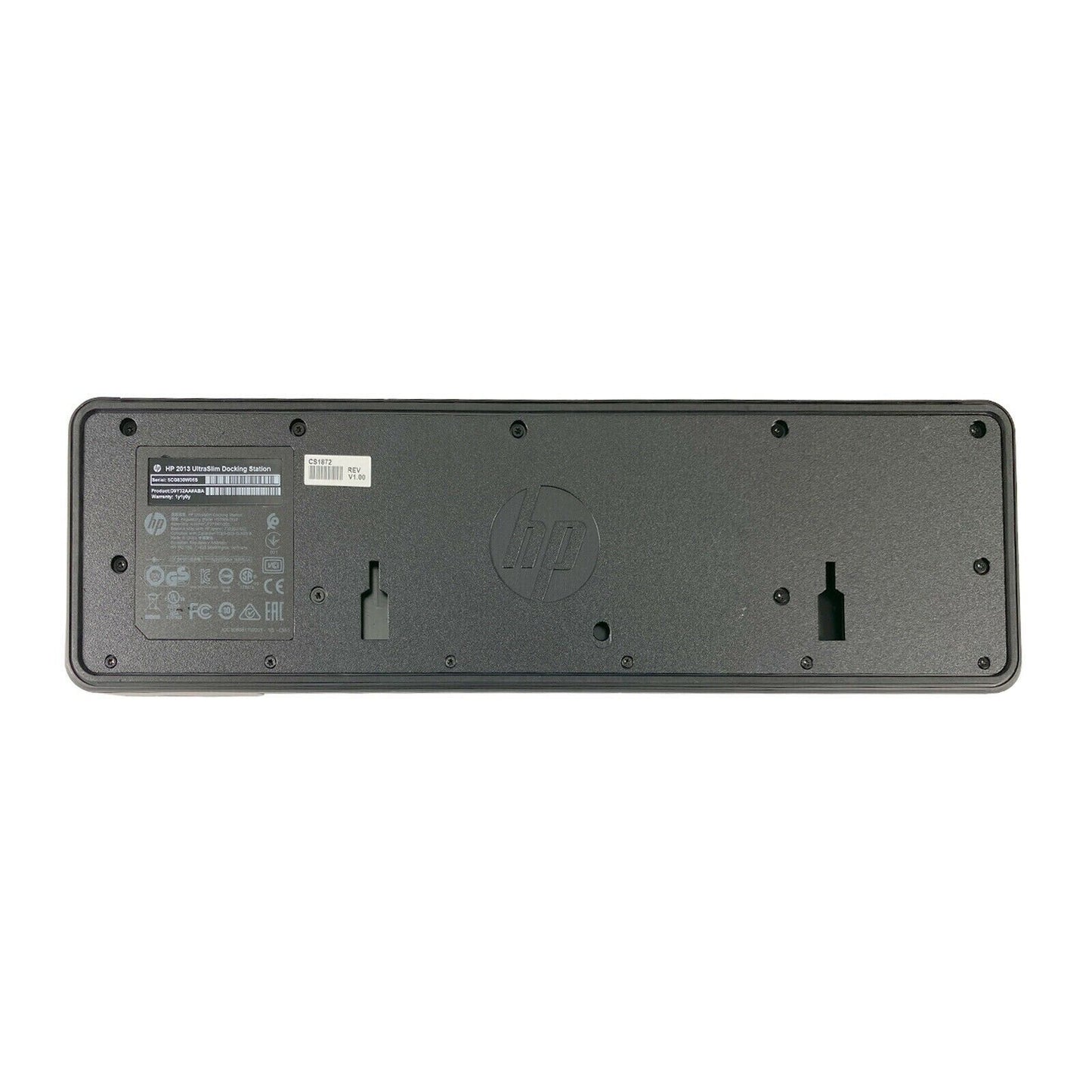 Original HP 2013 UltraSlim Docking Station USB 3.0 HSTNN-IX10 w/AC Adapter