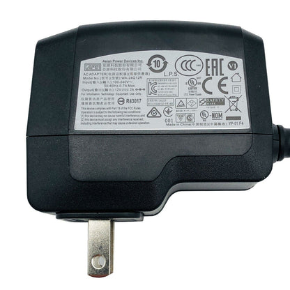 Genuine APD WA-24Q12R AC Power Adapter 12V 2A Power Supply Plug-In 24Watt OEM
