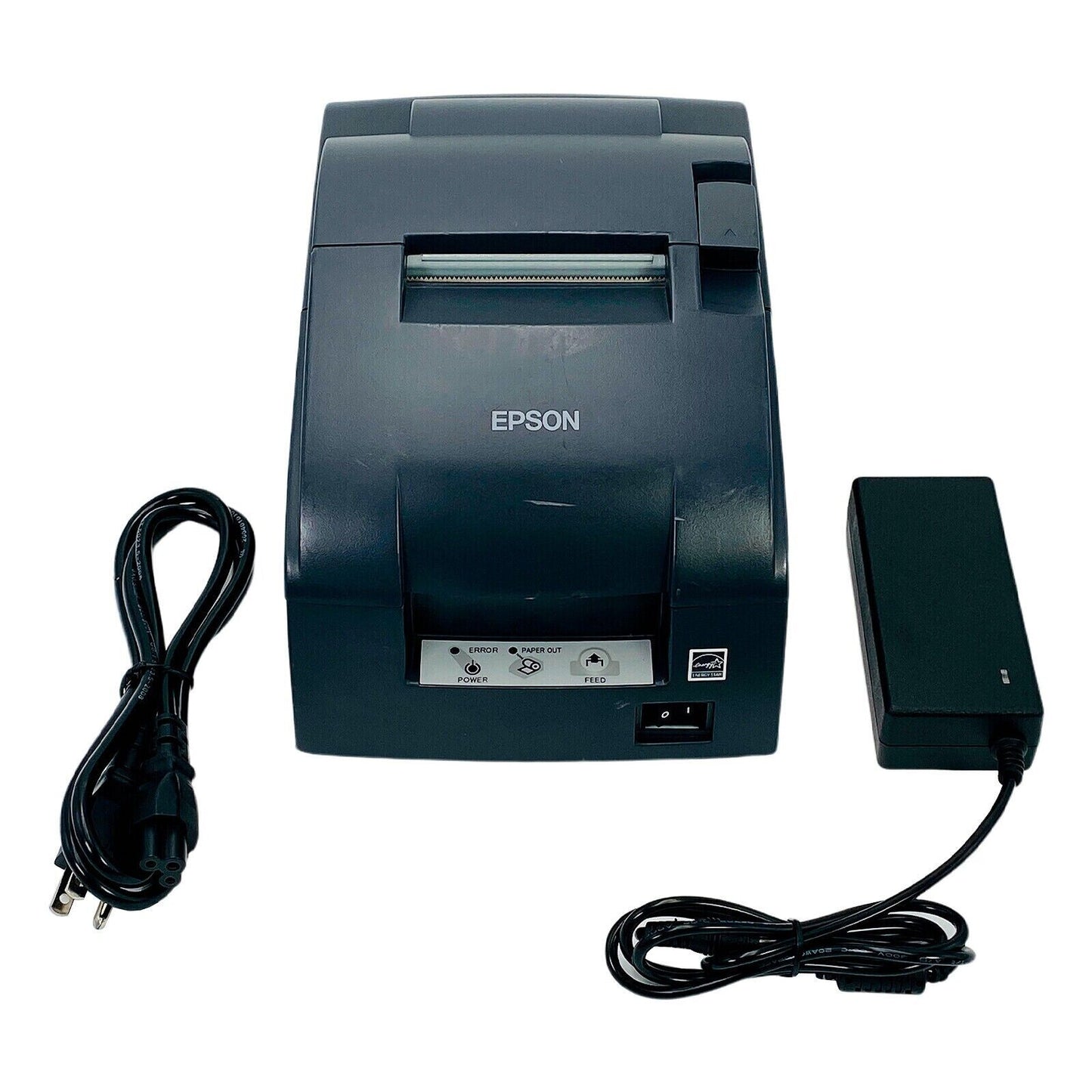 Epson TM-U220B Dot Matrix POS Receipt Kitchen Printer Serial with AC Adapter