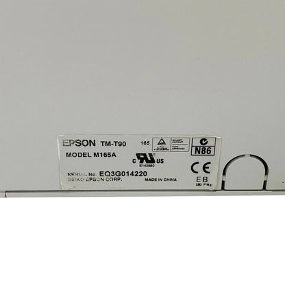 Epson TM-T90 Compact Thermal POS Receipt Printer Ethernet with AC Adapter