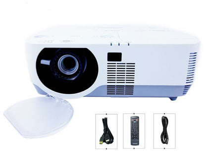 NEC P452W DLP Projector Conference Room Office WXGA 4500 Lumens ANSI Full HD HDMI w/Remote