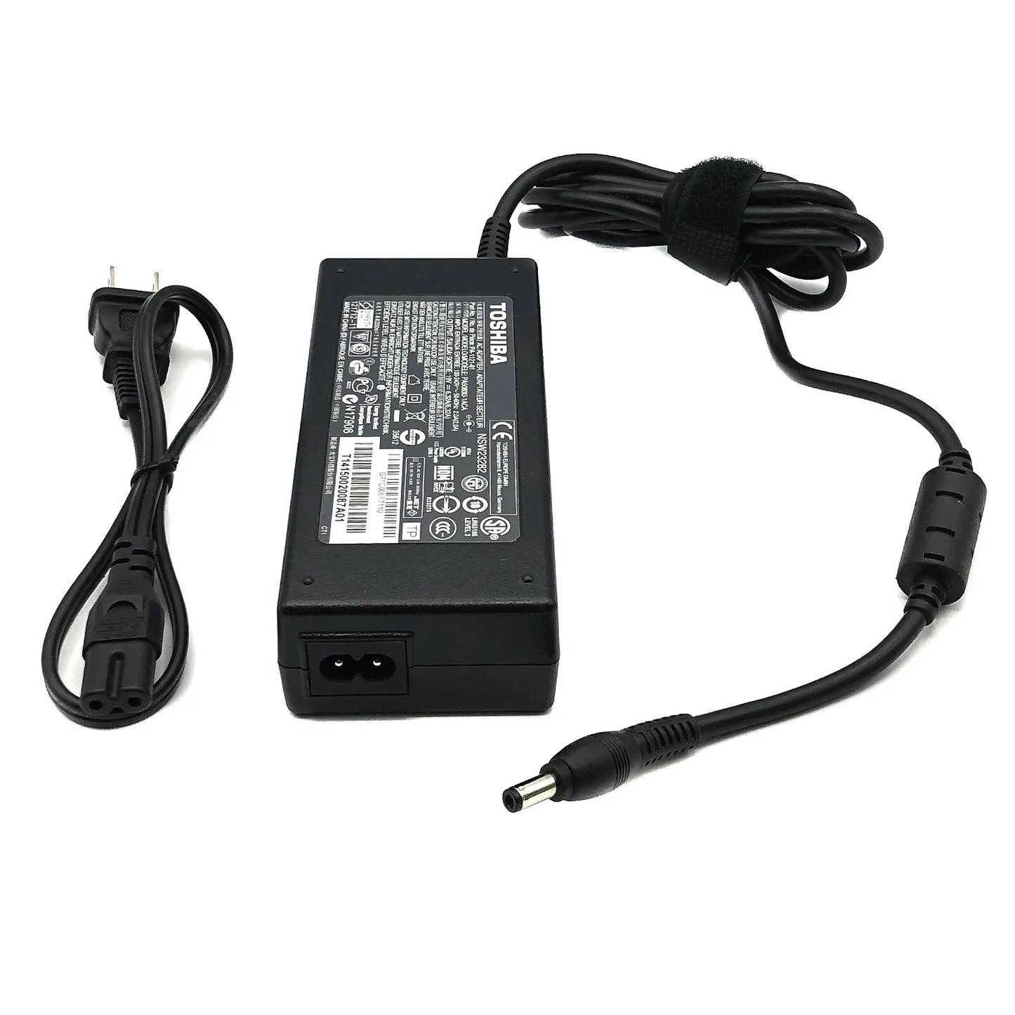 Genuine 120w 19V 6.32A Charger Toshiba Adapter for Laptop w/p.cord