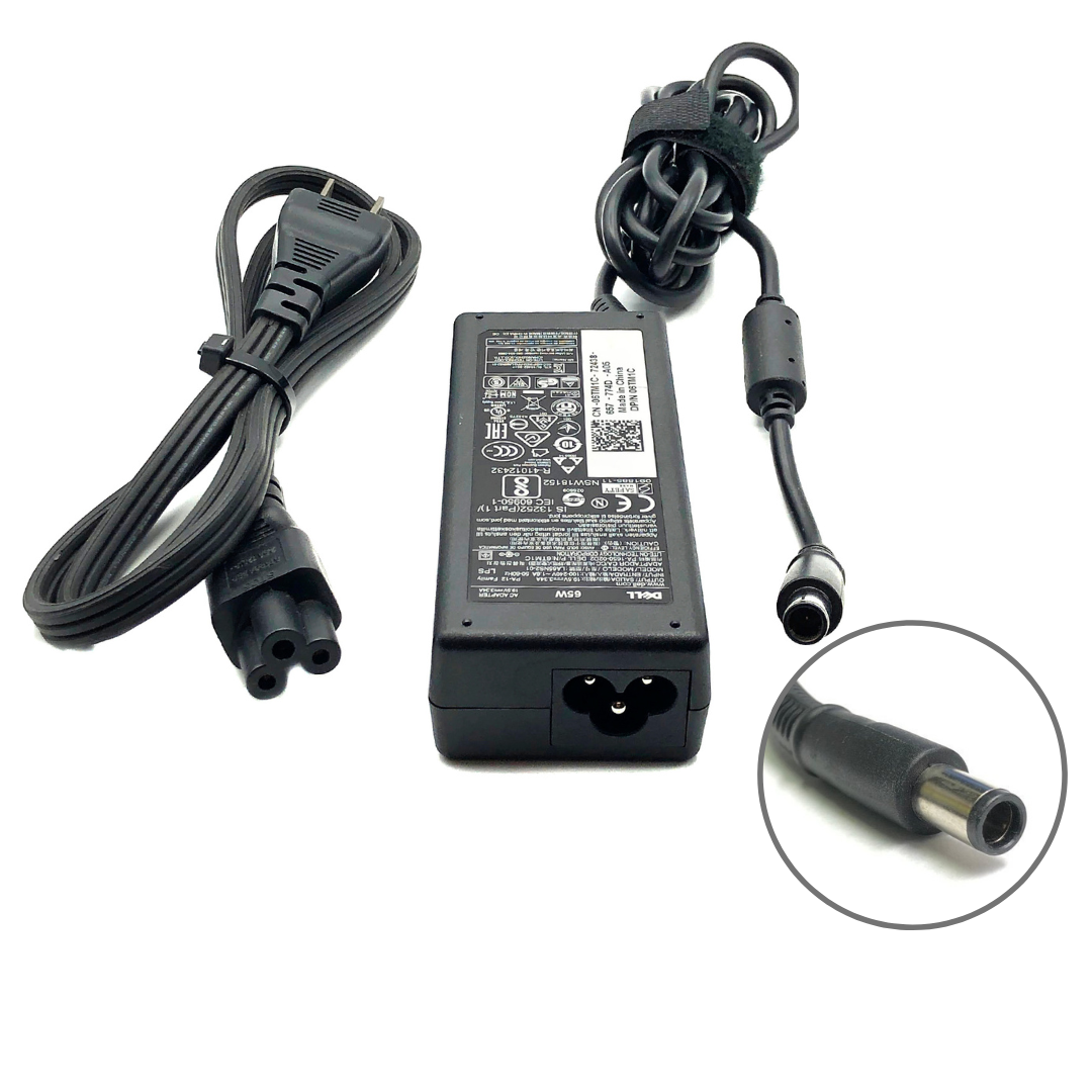 Original 65W Dell LA65NS2-01 AC Power Adapter 19.5V 3.34A Power Supply Charger 7.4*5.0mm w/Cord
