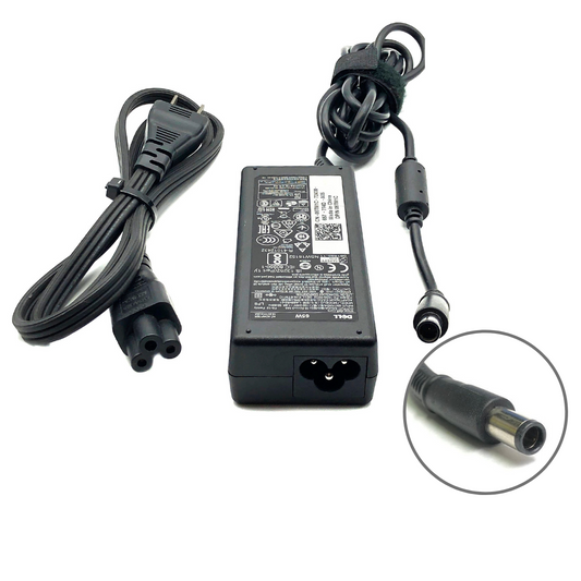 Original 65W Dell LA65NS2-01 AC Power Adapter 19.5V 3.34A Power Supply Charger 7.4*5.0mm w/Cord
