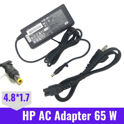 Original HP 65W 18.5V 3.5A Adapter 4.8*1.7 mm for Laptop w/cord