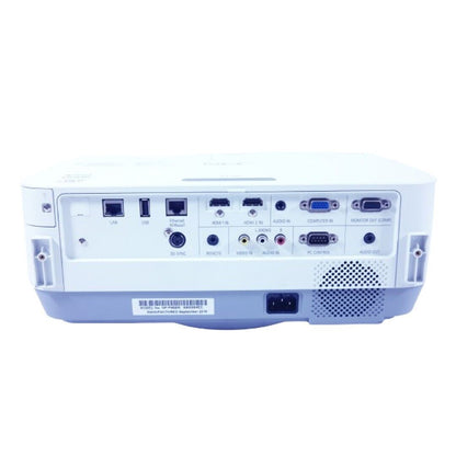 NEC P452W DLP Projector Conference Room Office WXGA 4500 Lumens ANSI Full HD HDMI w/Remote