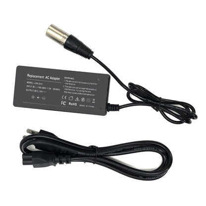 New 24V 4A 96W AC DC Adapter Battery Charger for Mongoose Z350 w/Power Cord