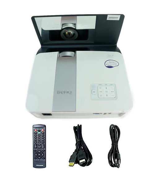BenQ MX850UST DLP Projector XGA Ultra Short Throw 3D HD 1080P 2500 Lumens HDMI